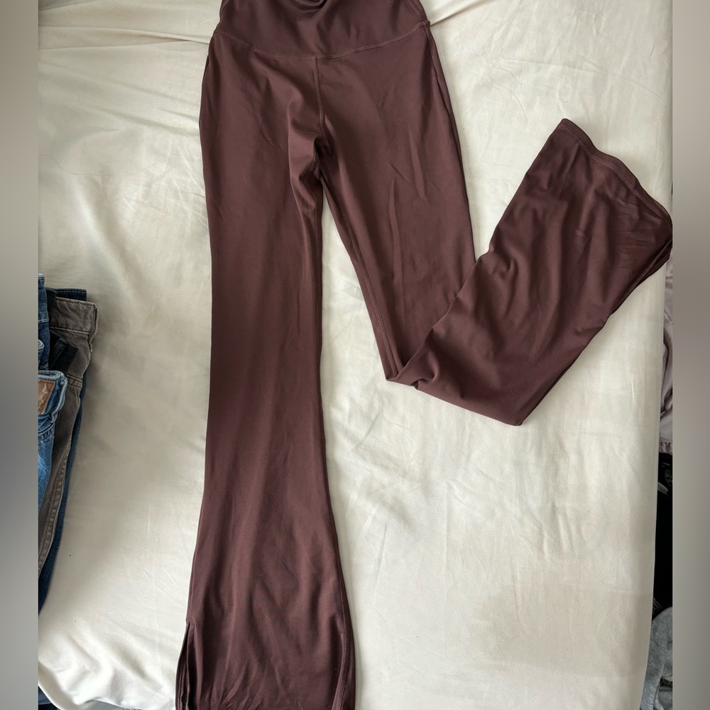 Cute yoga flare pants